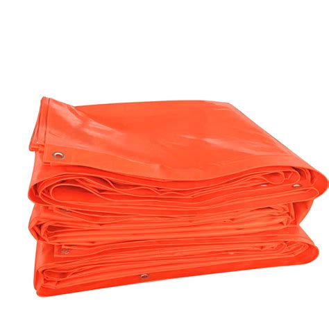 High Strength Fireproof Tarpaulin Durable Coating Pvc Plastic Tarpaulin