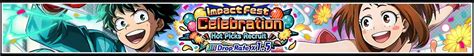 New Impact Fest Celebration Hot Picks Recruit Izuku Midoriya Ochaco Uraraka My Hero Ultra