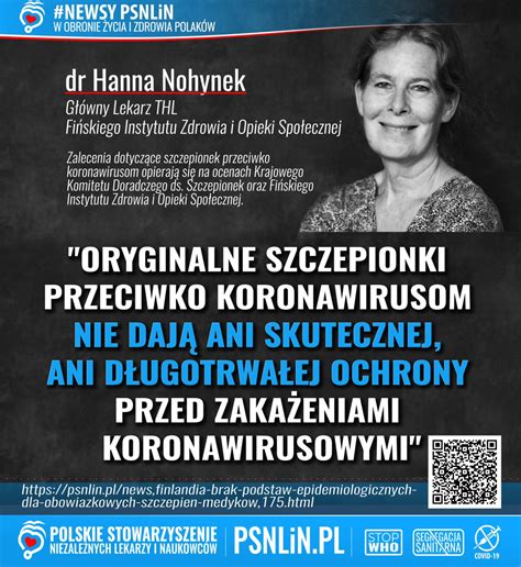 Finlandia Brak Podstaw Epidemiologicznych Dla Obowi Zkowych Szczepie