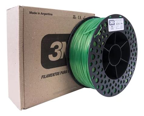 Filamento Pla 3n3 1 75mm 1kg Macrotec Cuotas sin interés