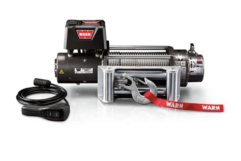 Warn Xd9000 Recovery Winch 12 Volt 9000 Lb 100 Ft Wire Rope Roller Fairlead Remote 28500