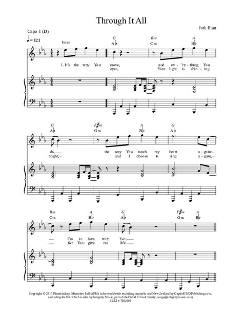 From The Inside Out Sheet Music Pdf Hillsong Worship Praisecharts Ubicaciondepersonascdmx