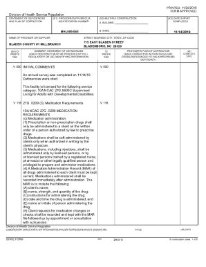 Fillable Online Info Ncdhhs Gov Dhsr Mhlcsnc Dhsr Mhlcs Rules And