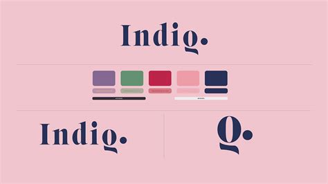 Indigo Brand Identity Behance