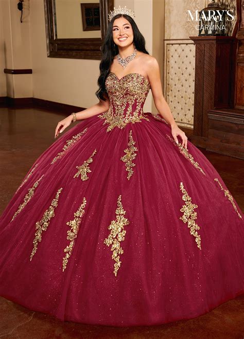 Marys Bridal Mq1109 Burgundy And Gold Quinceanera Dress Royal Blue And Gold Quinceanera Dress