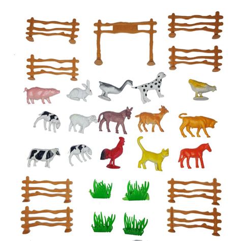 Bigbamspace Juguetes Animales Granja 10 Figuras S Atelier Yuwaciaojp