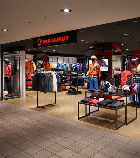 Mammut Global Retail Scheme And Roll Out Retail Design The One Off