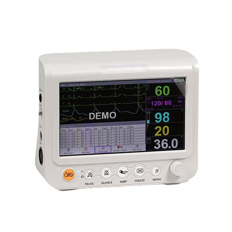 Portable 7 Inch Multi Parameters NIBP SpO2 ECG Patient Monitor China