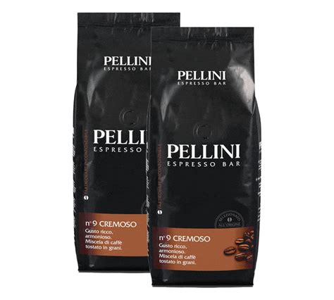 PELLINI 2kg café en grain N9 Cremoso