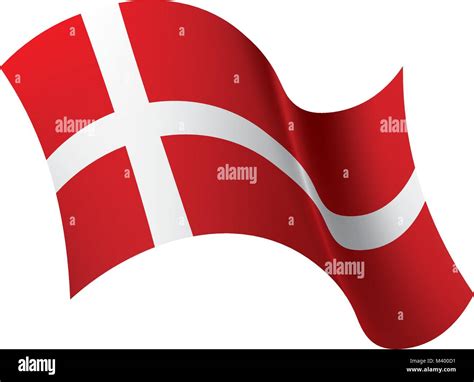 Denmark Flag Vector Illustration Stock Vector Image And Art Alamy