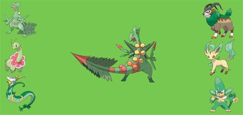 Mega Evolution Team Mega Sceptile Remake By Frylock921 On Deviantart