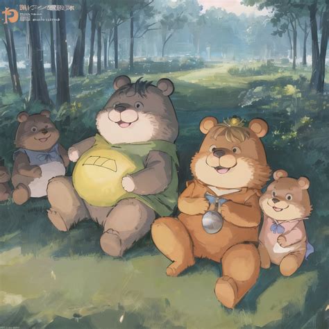 Berenstain Totoro Bears By Aismart On Deviantart