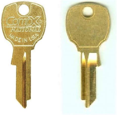 Box Of 50 National Compx Mail Box 4 Pin Key Blanks For Codes 4000ps