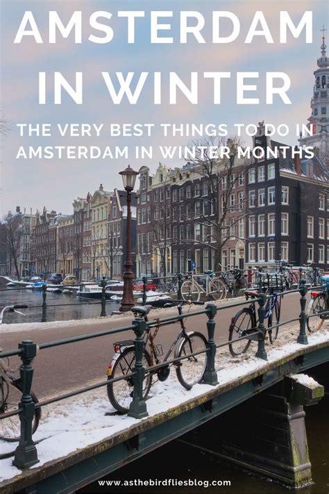 Winter in Amsterdam - The Best Things to do in Amsterdam in Winter ...