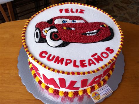 Rayo McQueen Cake