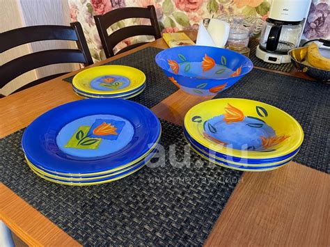 Столовый сервиз Luminarc Melys Azur — купить в Красноярске. Состояние ...