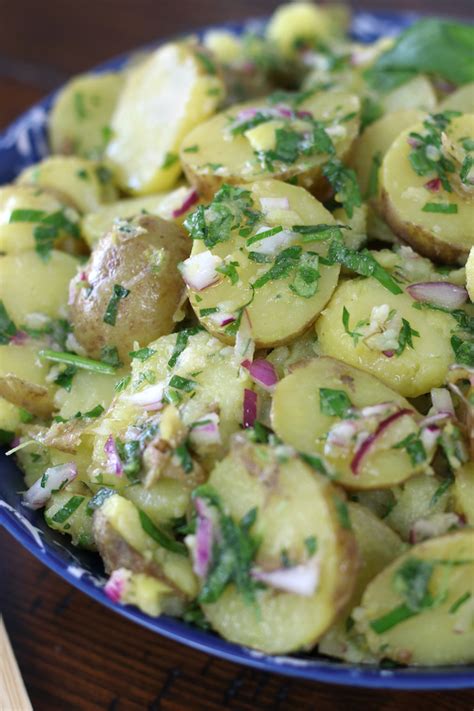 Easy Italian Potato Salad With No Mayo