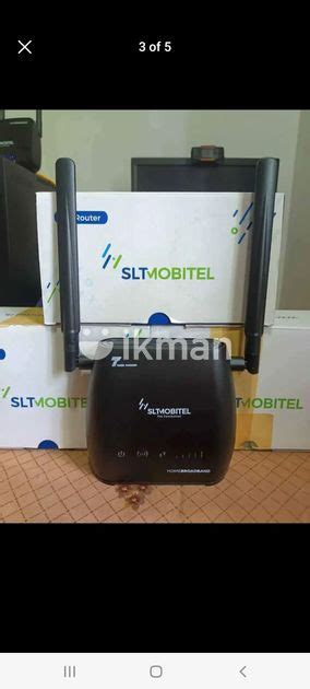 Slt Mobitel 4g Wifi Routers For Sale In Veyangoda Ikman