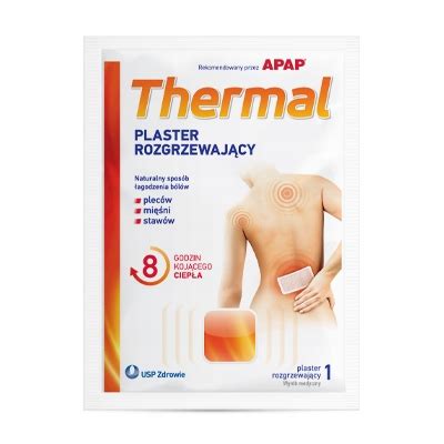 APAP THERMAL plaster rozgrzewający na ból 1szt 10735825293 Allegro pl