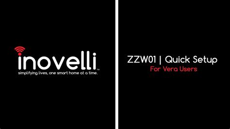 ZZW01 Vera Quick Setup (Full) - YouTube