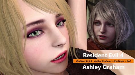 Resident Evil 4 Ashley Graham × Stockings × Bed Lite Version