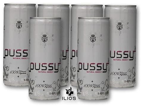 Amazon Pussy Natural Energy Drink 250ml Pack Of 6 ILIOS
