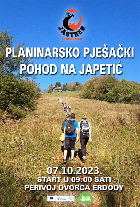 U subotu pješačko planinarski pohod iz Jaske na Japetić 2023 Jastreb