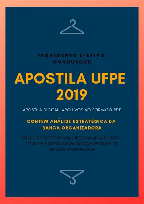 Provimento Efetivo Concursos Apostila Ufpe Assistente Social