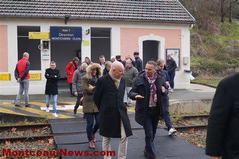 Cucm Inauguration De La R Ouverture De La Ligne Nevers Le Creusot