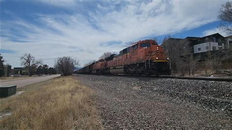 NB BNSF XCLX Empty Coal Train With 2 DP Units YouTube