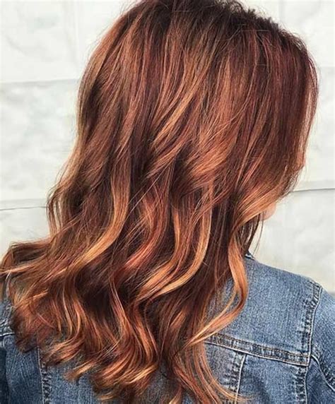 Copper Hair Color Chart