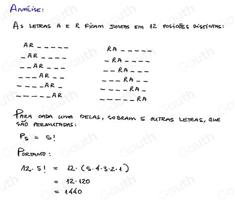De Quantas Formas Podemos Permutar As Letras Da Palavra Escola - Solved: 23. (FGV) De quantas formas podemos permutar as letras da ...