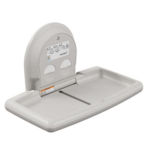 Koala Kare Horizontal Baby Change Table White Granite Rba