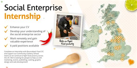 Social Enterprise Internship Programme Bounceback Food Cic