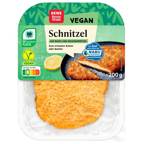 REWE Beste Wahl Schnitzel Vegan 200g Bei REWE Online Bestellen