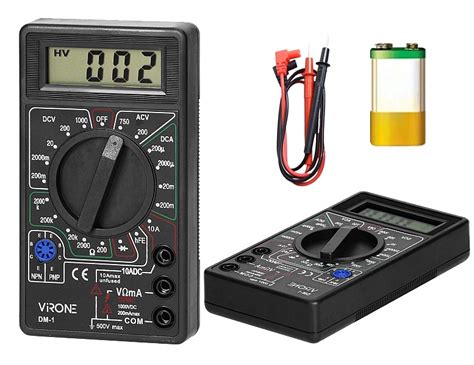 Uniwersalny Miernik Pr Du Multimetr Amperomierz Voltomierz Omomierz Lcd