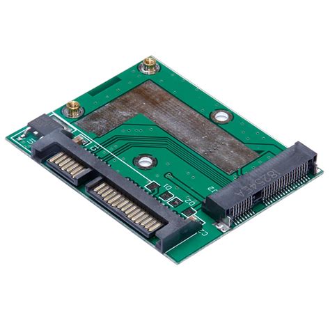 Msata To Sata Cm Mini Pcie Ssd To Inches Connector Adapter