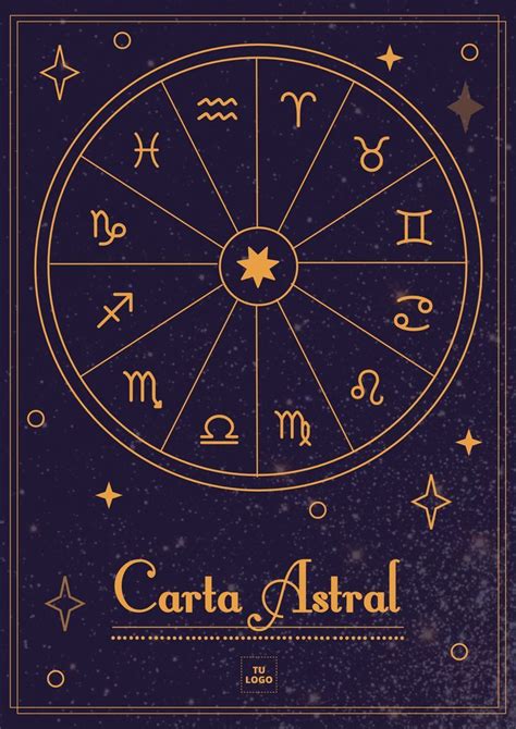 Plantillas Para Hacer La Carta Astral Editables