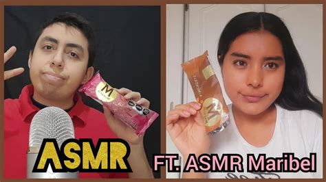 ASMR Comiendo Paletas Heladas Magnum FT Asmrmaribel4436 YouTube