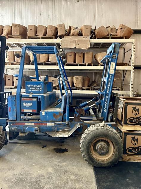 1996 Princeton D5000 Piggyback Forklift For Sale 3 000 Hours Athens