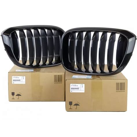 Grilles De Calandre BMW Noires Brillantes Finition M Sport Pour BMW X3 G01