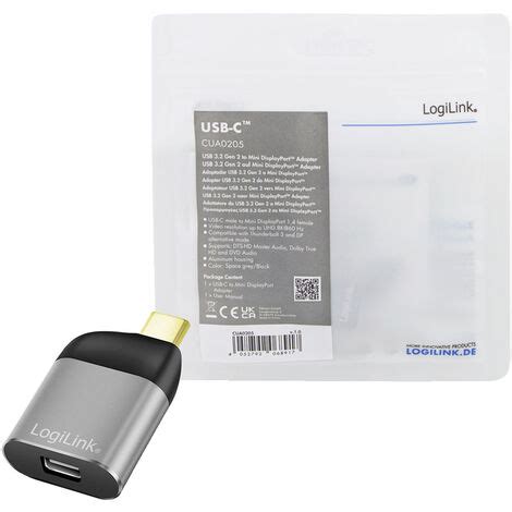 LogiLink USB 3 2 Gen 2 USB 3 1 Gen 2 Adapter 1x USB 3 2 Gen 2