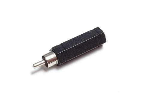 Купить переходник RCA male - TRS jack 6.3 mm | Аудио видео кабели и ...