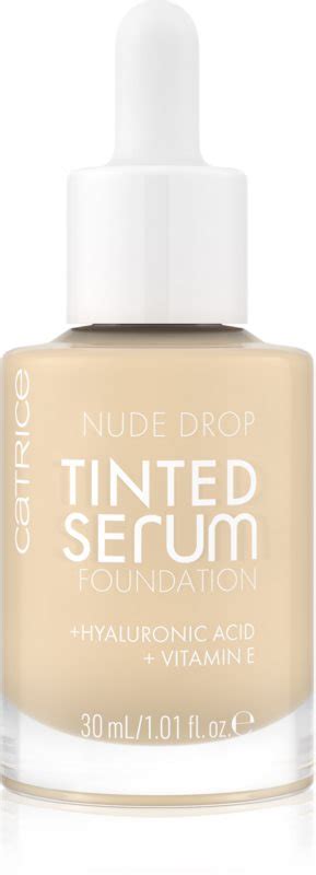 Catrice Nude Drop Tinted Serum Foundation Base S Rum Notino Es