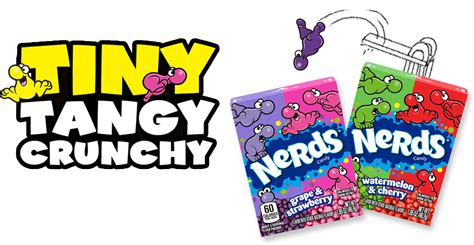 Tiny Tangy Crunchy Dual Flavoured Nerds Candy