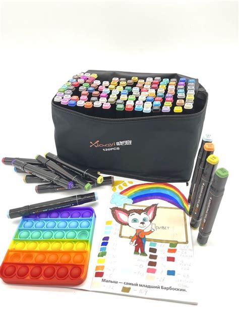 Акварельные спиртовые маркеры для скетчинга touch профессиональные ...