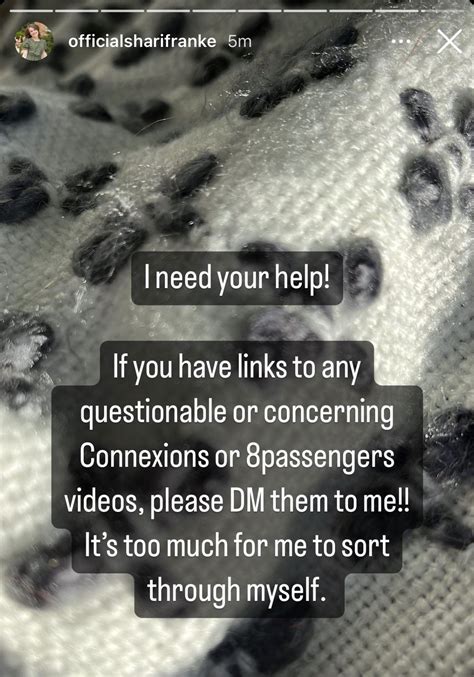 Shari asking for help : r/8passengersnark