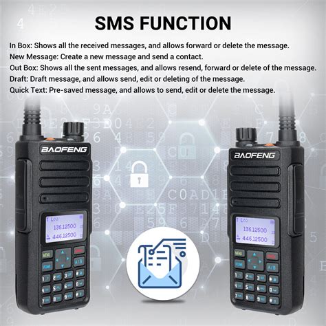 Baofeng Tier Tier Ii Dual Time Slot Dmr Digital Two Way Radio