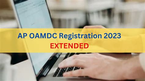 Ap Oamdc Registration Last Date Extended Apply Till July