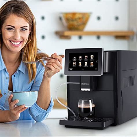 Hipresso Super Fully Automatic Espresso Coffee Machine-7" HD TFT ...